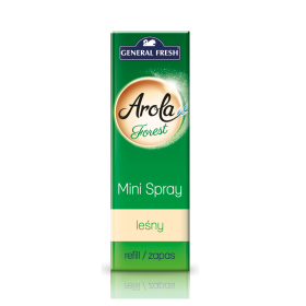 Odświeżacz powietrza Mini Spray - General Fresh - Arola - zapas - leśny