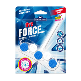 Kostka do wc Five-Force - General Fresh - Force - morze + chlor