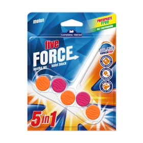 Kostka do wc Five-Force - General Fresh - Force - melonowa